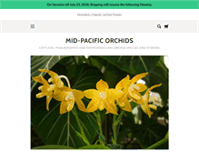 Tablet Screenshot of midpacificorchids.com
